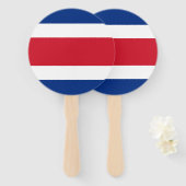 Costa Rica Handwaaier (Voorkant en achterkant)