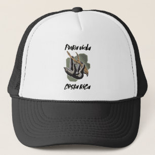 Costa Rica Hanging Sloth Pura Vida Souvenir Trucker Pet