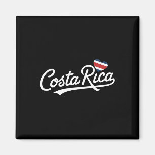 Costa Rica Hart Vakantie Tropisch Pura Vida Costa Magneet