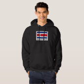 Costa Rica Hoodie (Voorkant volledig)