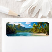 Costa Rica Island Paradise  Etiket (Insitu)