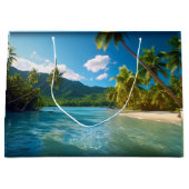 Costa Rica Island Paradise Groot Cadeauzakje (Voorkant)