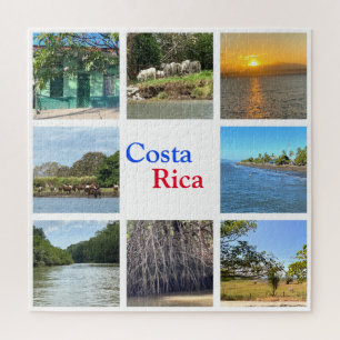 Costa Rica Jigzaag Puzzle Legpuzzel