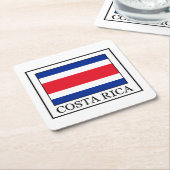 Costa Rica Kartonnen Onderzetters (Schuin)