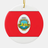 Costa Rica Keramisch Ornament (Voorkant)