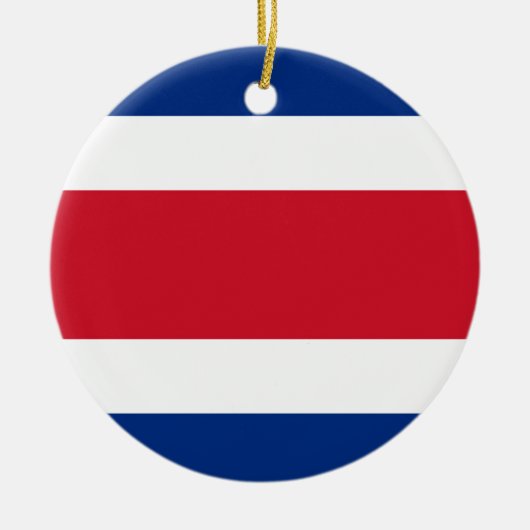 Costa Rica Keramisch Ornament (Voorkant)