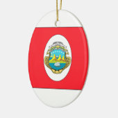 Costa Rica Keramisch Ornament (Links)
