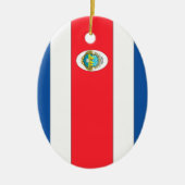 Costa Rica Keramisch Ornament (Voorkant)
