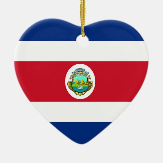 COSTA RICA KERAMISCH ORNAMENT (Voorkant)