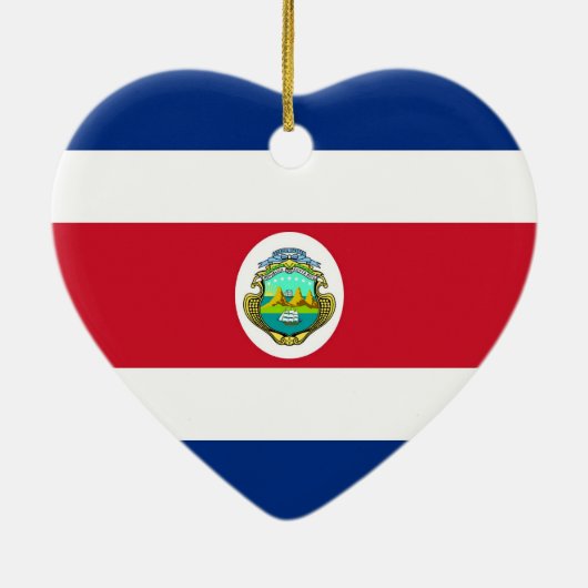 COSTA RICA KERAMISCH ORNAMENT (Achterkant)