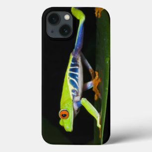 Costa Rica, kikker met rode ogen (Agalychnis) iPhone 13 Hoesje