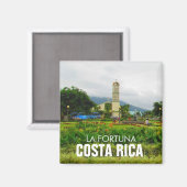 Costa Rica La Fortuna Magnet (Voorkant / Achterkant)