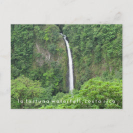 Costa Rica La Fortuna Waterfall Briefkaart