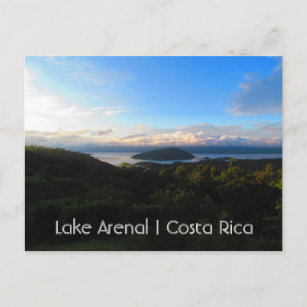 Costa Rica Lake Arenal Briefkaart
