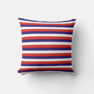 Costa Rica laos vlag strepen blauw rood wit patroo Kussen