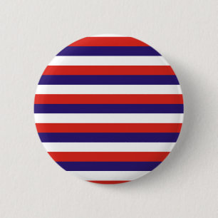 Costa Rica laos vlag strepen blauw rood wit patroo Ronde Button 5,7 Cm