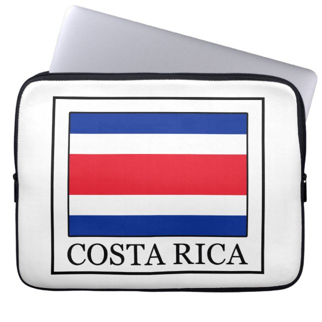 Costa Rica Laptop Sleeve (Voorkant)