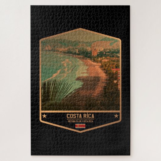 Costa Rica Legpuzzel (Verticaal)