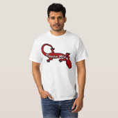 Costa Rica Lizard T-shirt (Voorkant volledig)