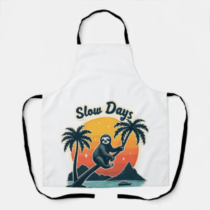 Costa Rica luiaard vintage zonsondergang reizen ve Schort