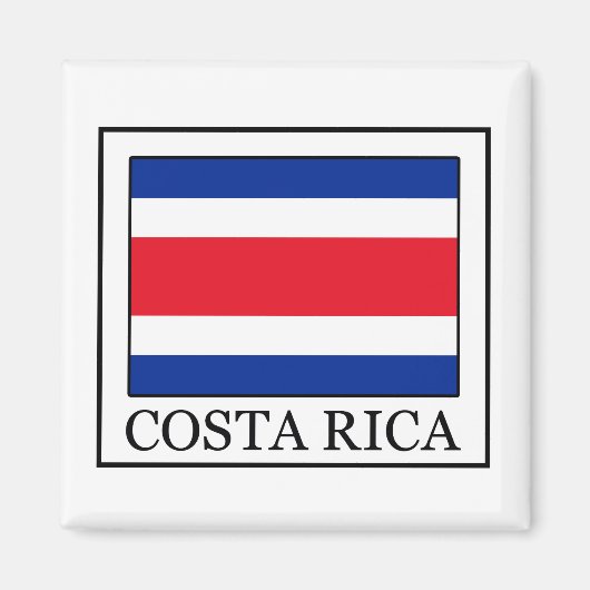Costa Rica Magneet (Voorkant)