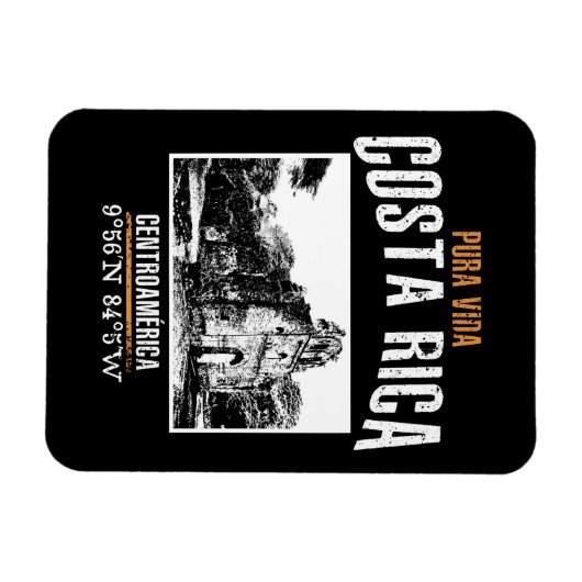 Costa Rica Magneet (Horizontaal)