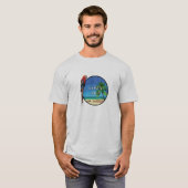 Costa Rica - Mannen Basic T-Shirt (Voorkant volledig)