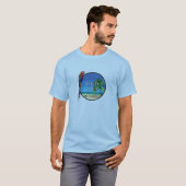 Costa Rica - Mannen Basic T-Shirt (Voorkant volledig)