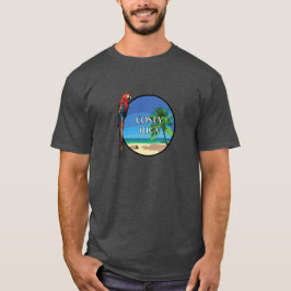 Costa Rica - Mannen - Dark T-Shirt