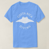 Costa Rica Manta Ray Duiken 1 T-shirt (Design voorkant)