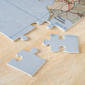 Costa Rica Map (1987) Legpuzzel (Zijkant)