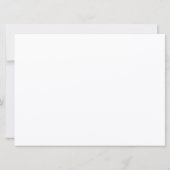 COSTA RICA Map Card Kaart (Achterkant)