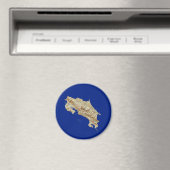Costa Rica Map Magnet (Insitu (Vaatwasser))