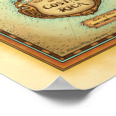 Costa Rica Map Poster (Hoek)