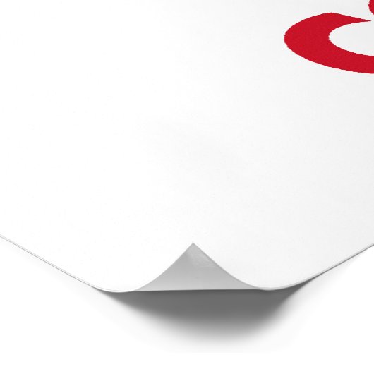 COSTA RICA MAP POSTER (Hoek)