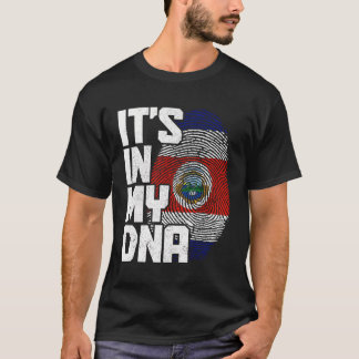 Costa Rica, met mijn DNA Pride vingerafdruk Costa T-shirt