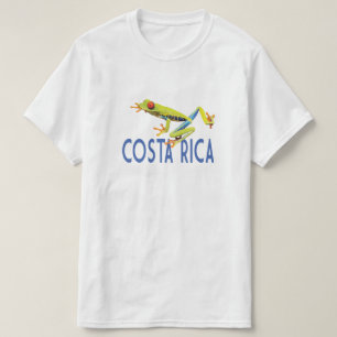 Costa Rica met rode ogen boomkikker T-shirt