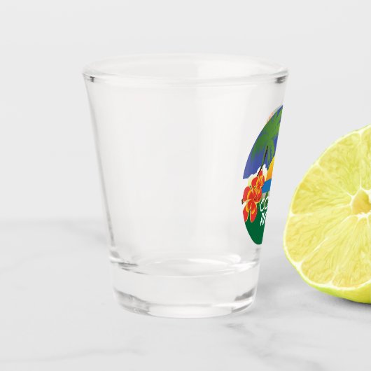 Costa Rica met Toucan Shot Glas (Links)