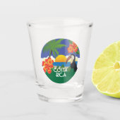 Costa Rica met Toucan Shot Glas (Voorkant)
