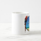 Costa Rica - Mok met 11 oz Morphing Black/White (Center)