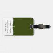 Costa Rica, Monteverde, kikker met rode ogen Bagagelabel (Achterkant horizontaal)