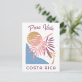 Costa Rica Motto Pura Vida Briefkaart (Staand voorkant)