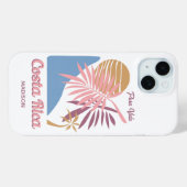 Costa Rica Motto Pura Vida Case-Mate iPhone Case (Achterkant (horizontaal))