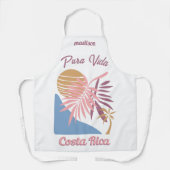 Costa Rica Motto Pura Vida Schort (Voorkant)