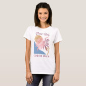 Costa Rica Motto Pura Vida T-shirt (Voorkant volledig)
