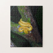 Costa Rica, Nationaal Park Cahuita - Eyelash viper Legpuzzel (Verticaal)
