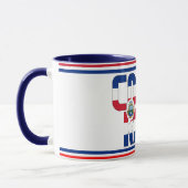 Costa Rica National Flag Patriotic Coffee Mok (Links)