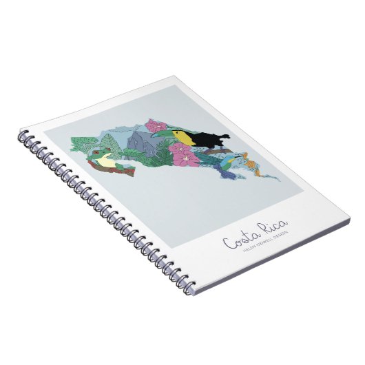 Costa Rica Notitieboek (Rechterzijde)