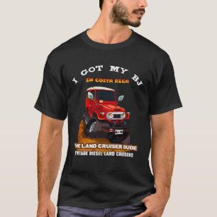 Costa Rica Off Road 4x4  4 Wheel Drive Mudd T-shirt
