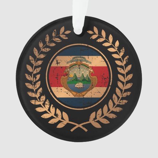 Costa Rica Ornament (voorkant)